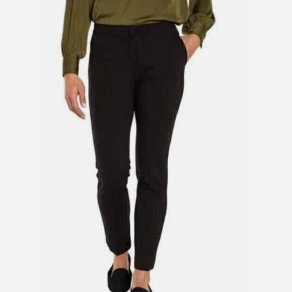 Banana Republic Women's Ponte Pant Black Size 12 - Picture 1 of 8